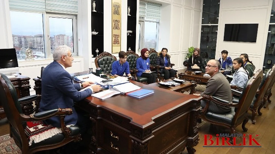 Başkan Güder, Okul Dergisine Röportaj Verdi