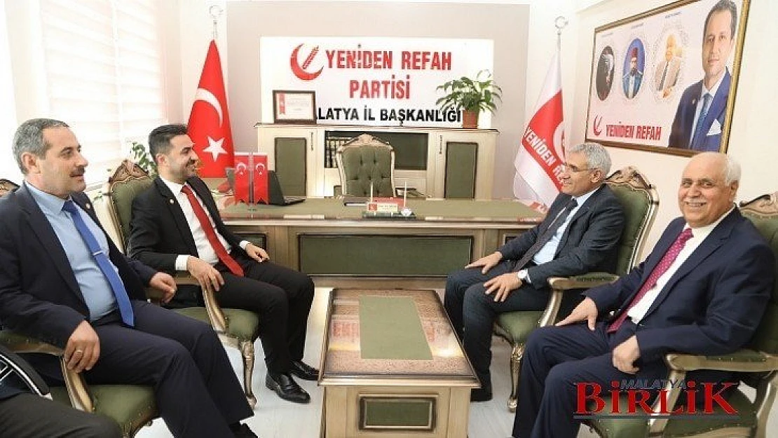 Başkan Güder'den Yeniden Refah Partisi'ne Hayırlı Olsun Ziyareti