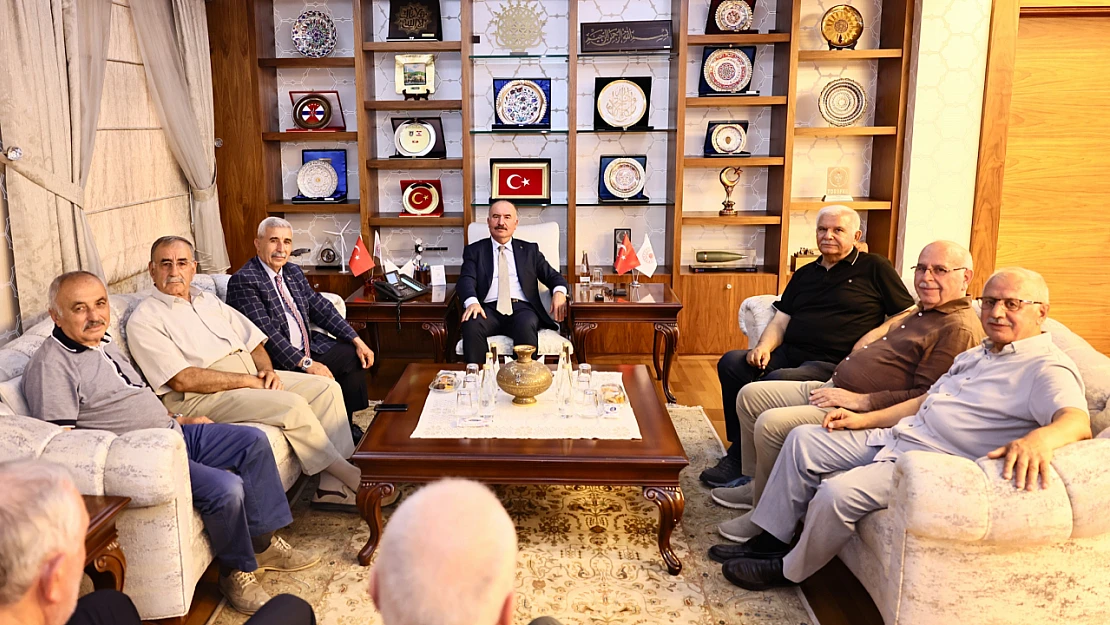 Başkan Günata'dan Çorum Valisi Ali Çalgan'a Ziyaret