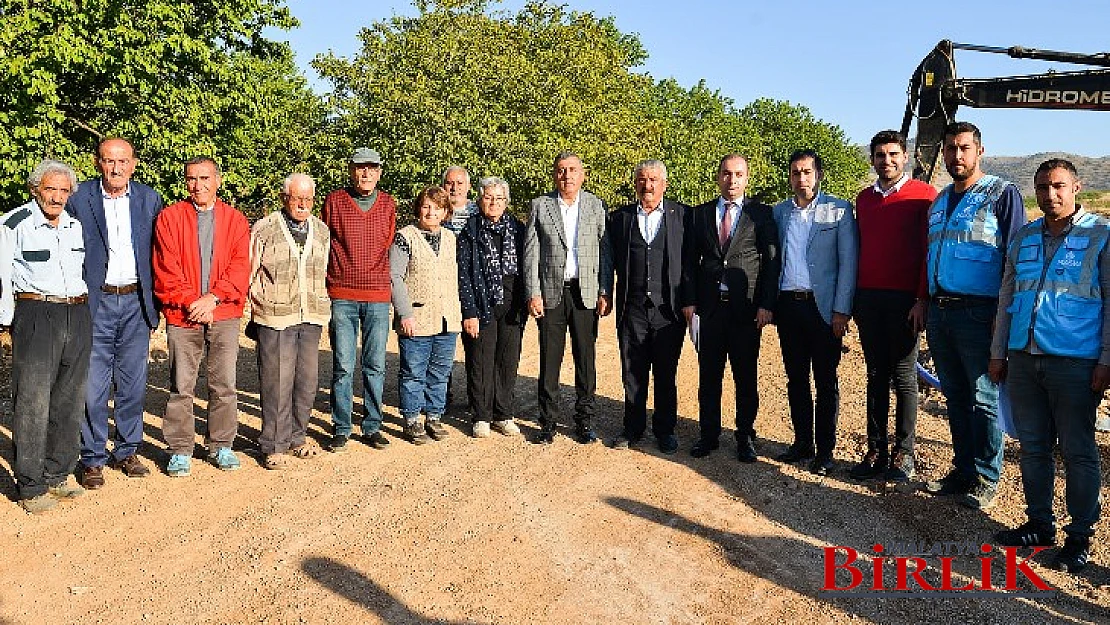 Başkan Gürkan, Cumhuriyet Örnekköy Mahallesi'nin İçme Suyu Sorunu Çözüldü