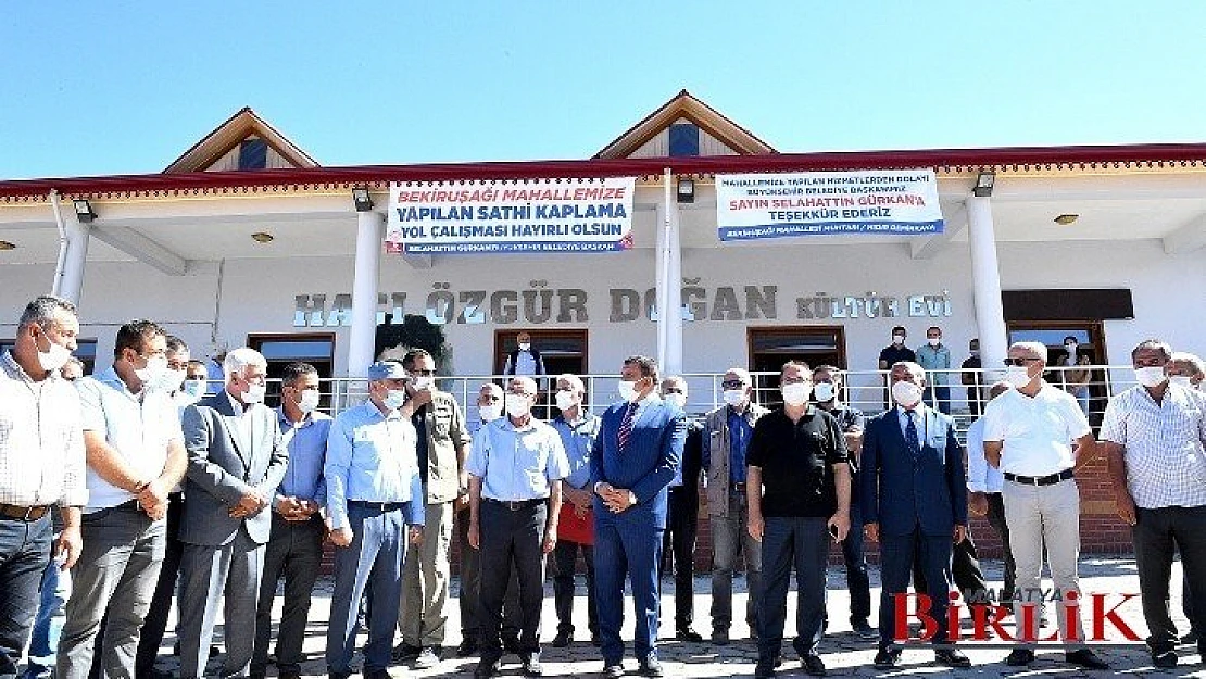 Başkan Gürkan'dan Akçadağ İlçesi'ne Ziyaret