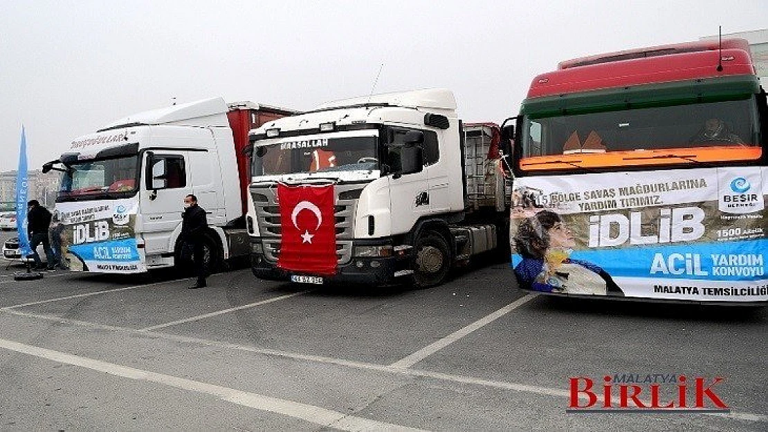 Başkan Gürkan, Yardım Tırlarının Uğurlama Törenine Katıldı