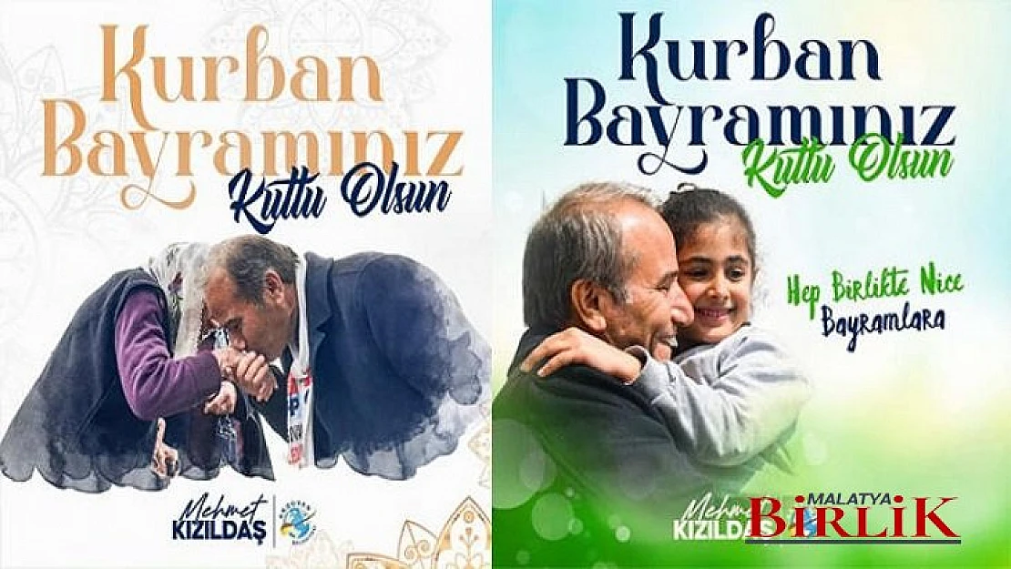 Başkan Mehmet Kızıldaş , Kurban Bayramınız Kutlu Olsun