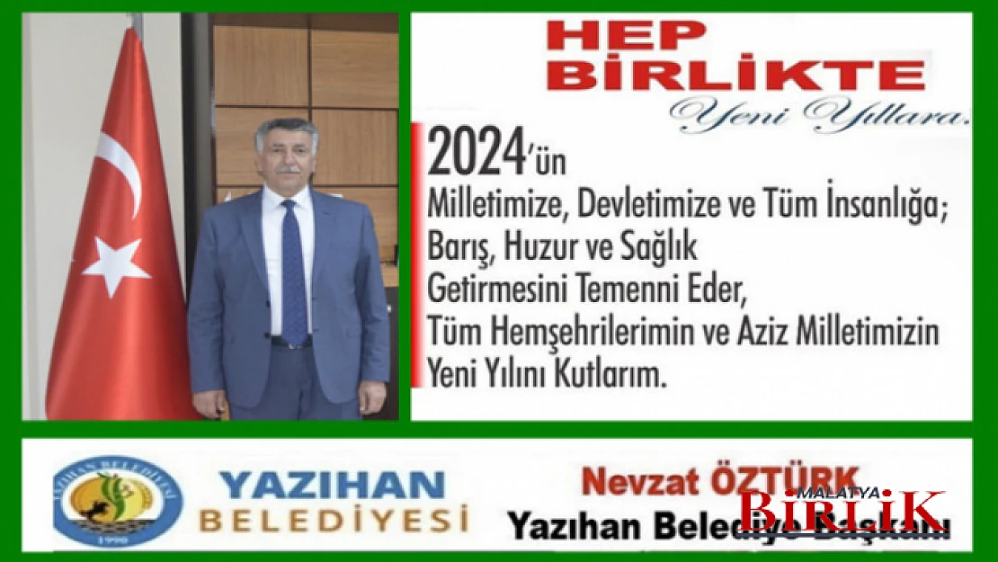 Başkan Öztürk'ten Yeni Yıl Mesajı