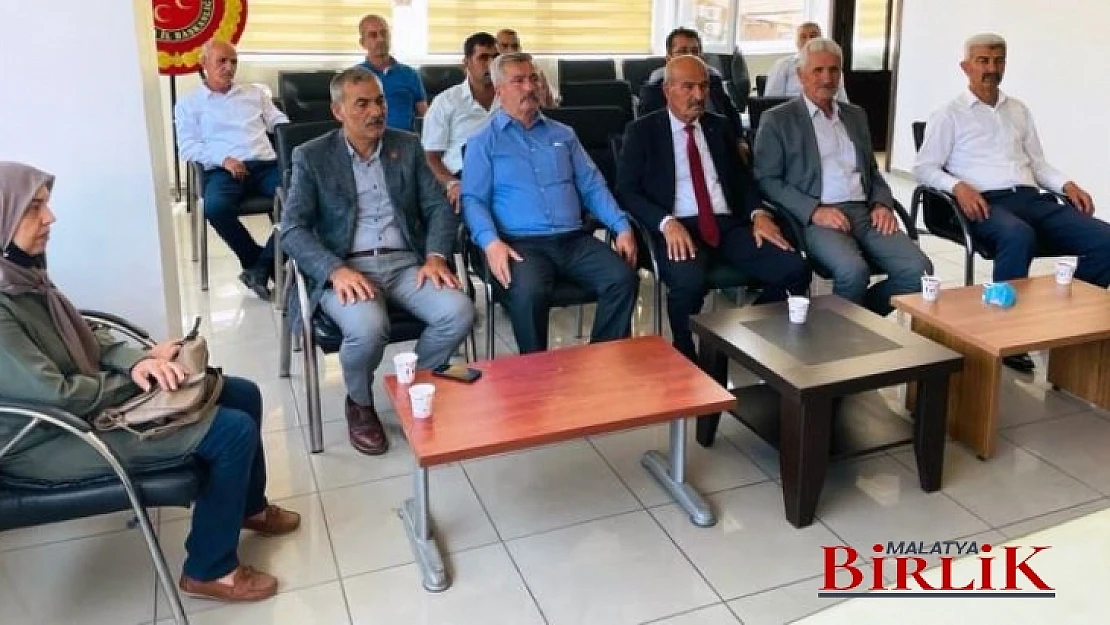 Başkan Samanlı'dan İlçe Başkanlarıyla Toplantı