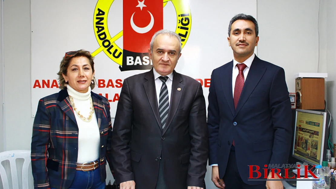 Battalgazi Belediye Başkan Aday Adayı Okyay'dan Anadolu Basın Birliğine Ziyaret