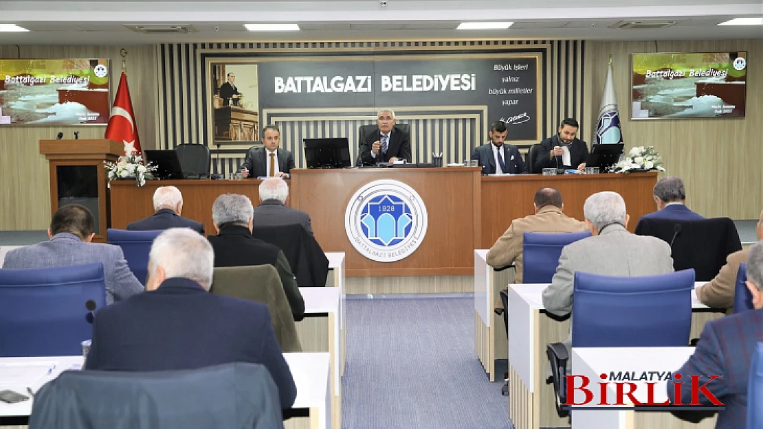 Battalgazi Belediye Meclisi, 21 Gündem Maddesini Görüştü