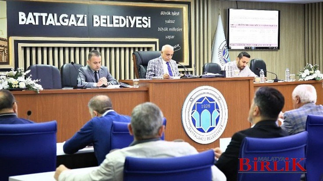 Battalgazi Belediye Meclisi, Ekim Ayı Olağan Toplantısı Tamamlandı