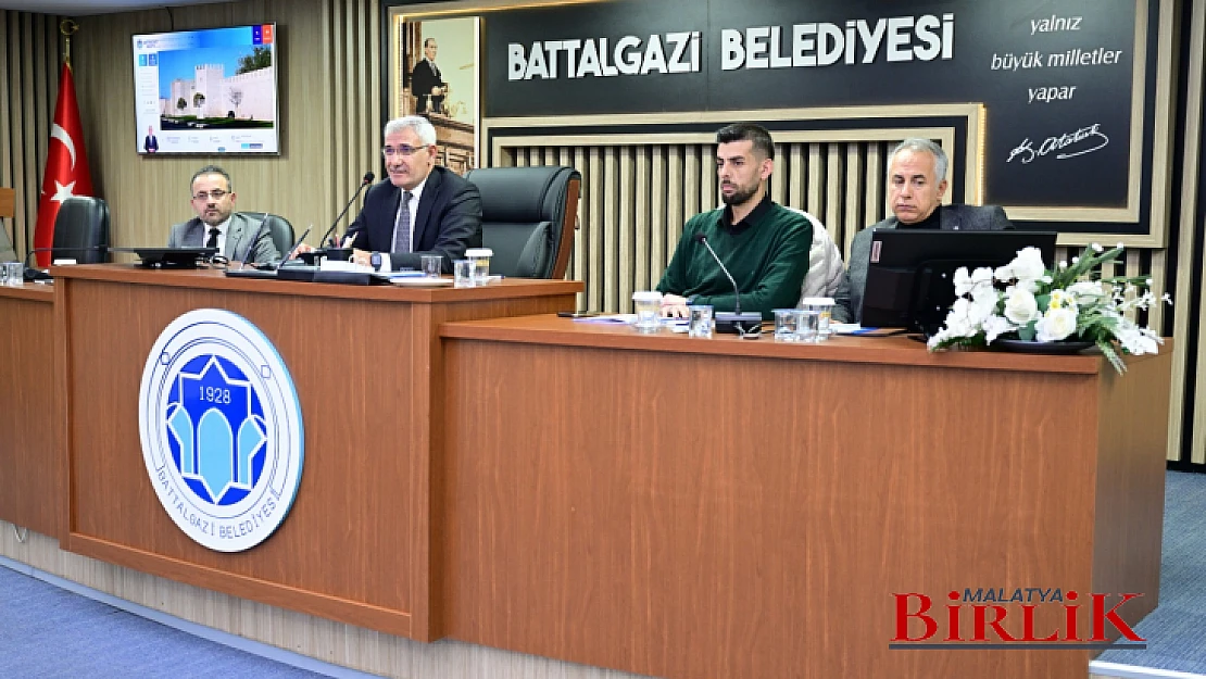 Battalgazi Belediye Meclisi, Yılın İlk Olağan Toplantısını Tamamladı