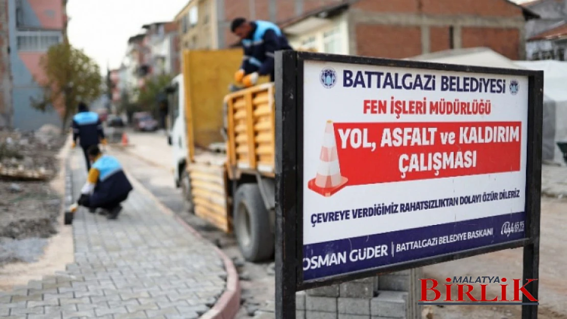 Battalgazi Belediyesi Depremin İzlerini Silmek İçin Çalışıyor