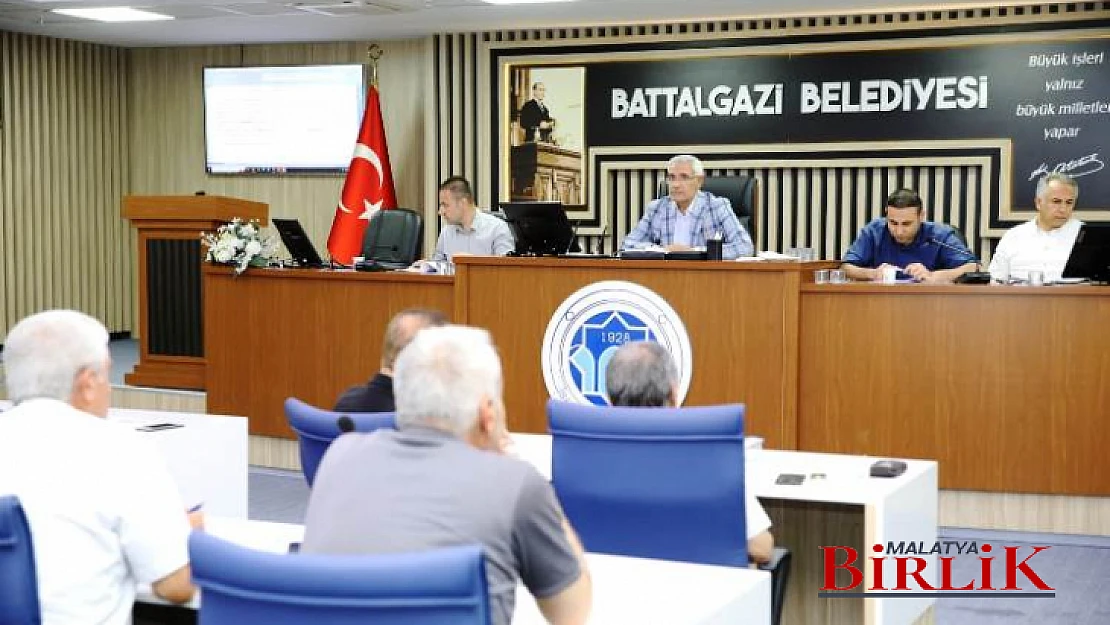 Battalgazi Belediyesi Eylül Ayı Meclis Toplantısı Tamamlandı