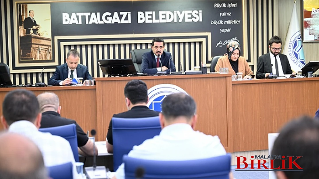 Battalgazi Belediyesi Haziran Ayı Olağan Toplantısını Tamamladı