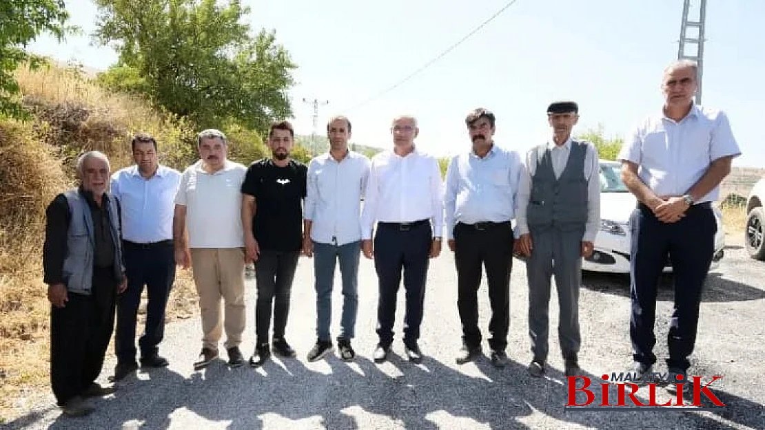 Battalgazi Belediyesi Hisartepe Mahallesi'nde Asfaltsız Yol Bırakmadı