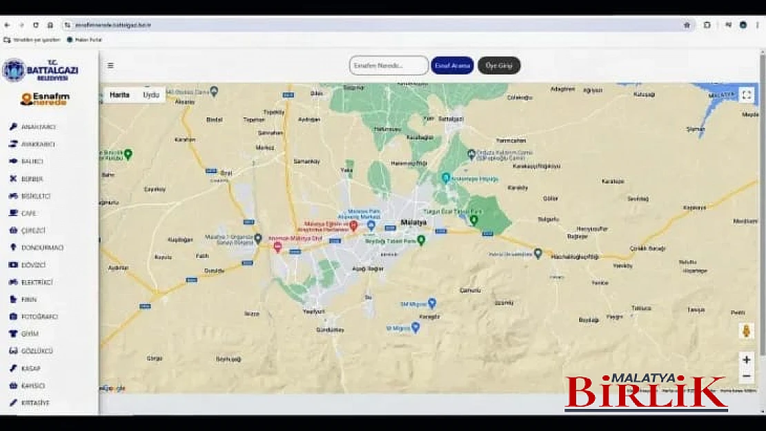 Battalgazi Belediyesi'nden Esnafa Dijital Rehber Hizmeti