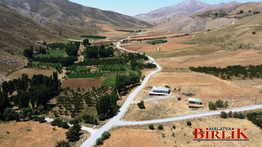 Battalgazi Belediyesi'nden Uluköy Mahallesinde Yol Çalışması