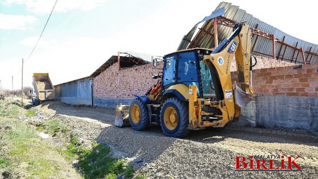 Battalgazi Belediyesi'nin Ulaşım Yatırımları Sürüyor