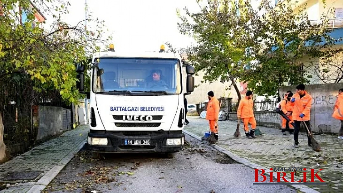 Battalgazi Belediyesi Temizlik Çalışmalarını Aralıksız Sürdürüyor