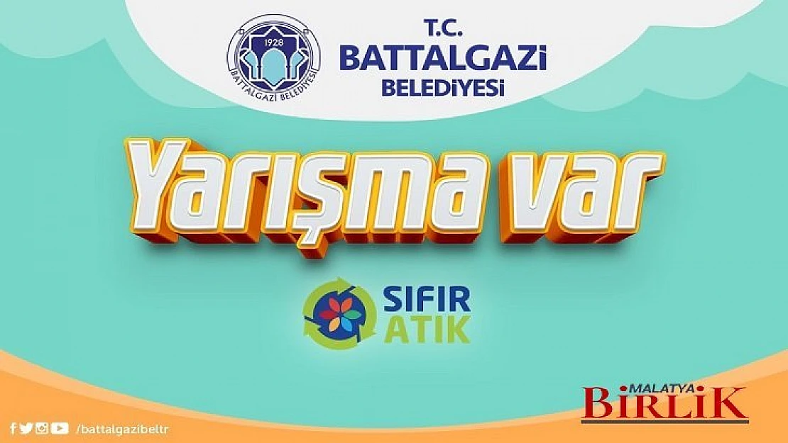 Battalgazi Belediyesi'nden Çevre Bilinci İçin Ödüllü Yarışma