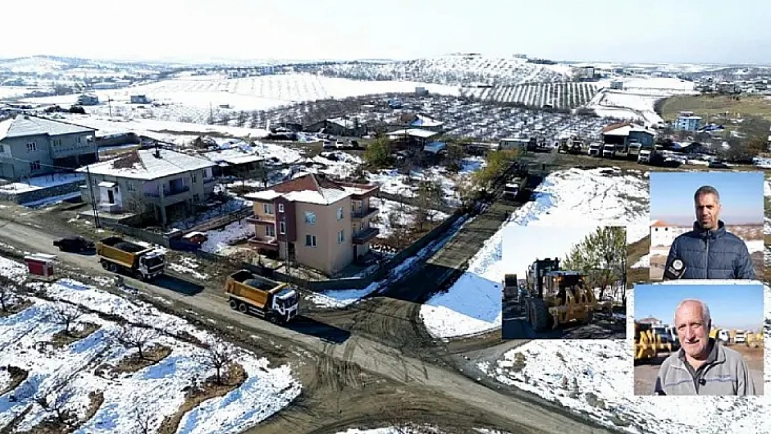 Battalgazi'de Hizmet Seferberliğine Kışında Devam