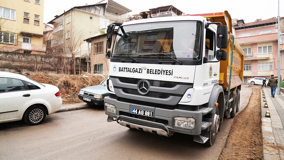 Battalgazi'de Konforlu Ulaşım İçin Asfalt Çalışması