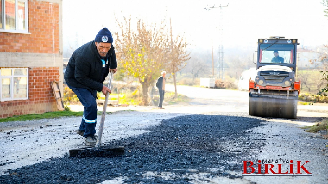 Battalgazi'de Yol Yapım Çalışmalarına Tam Gaz Devam