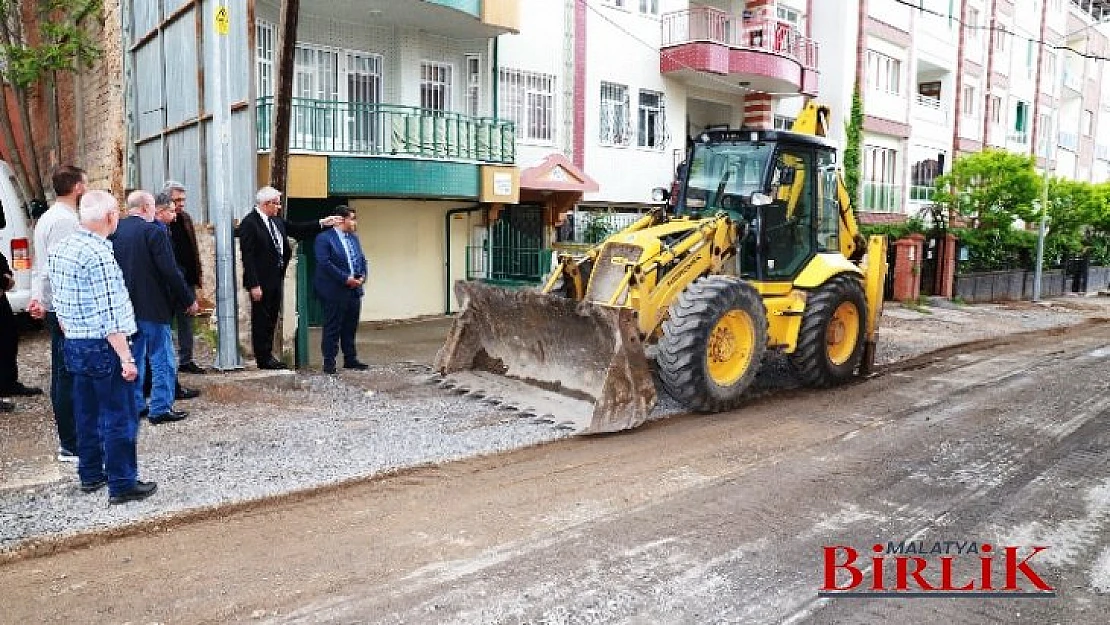 Battalgazi'deki 11 Sokağa 3.5 Milyonluk Yatırım