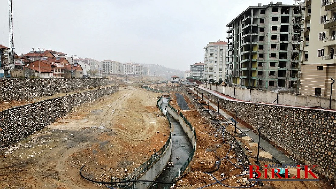 Battalgazi'deki Derme Deresi Rekreasyon Çalışmaları Sürüyor