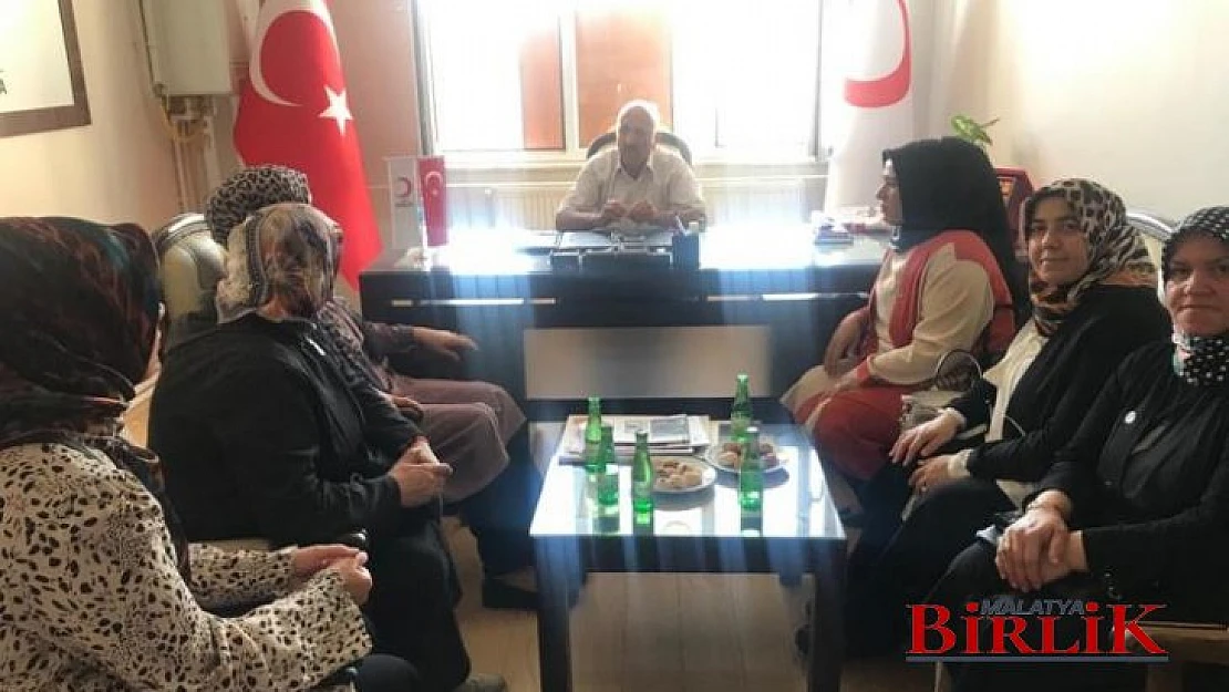 BBP Kadın Kolları Başkanı Avcu'dan Kızılay Malatya Şubesine Ziyaret