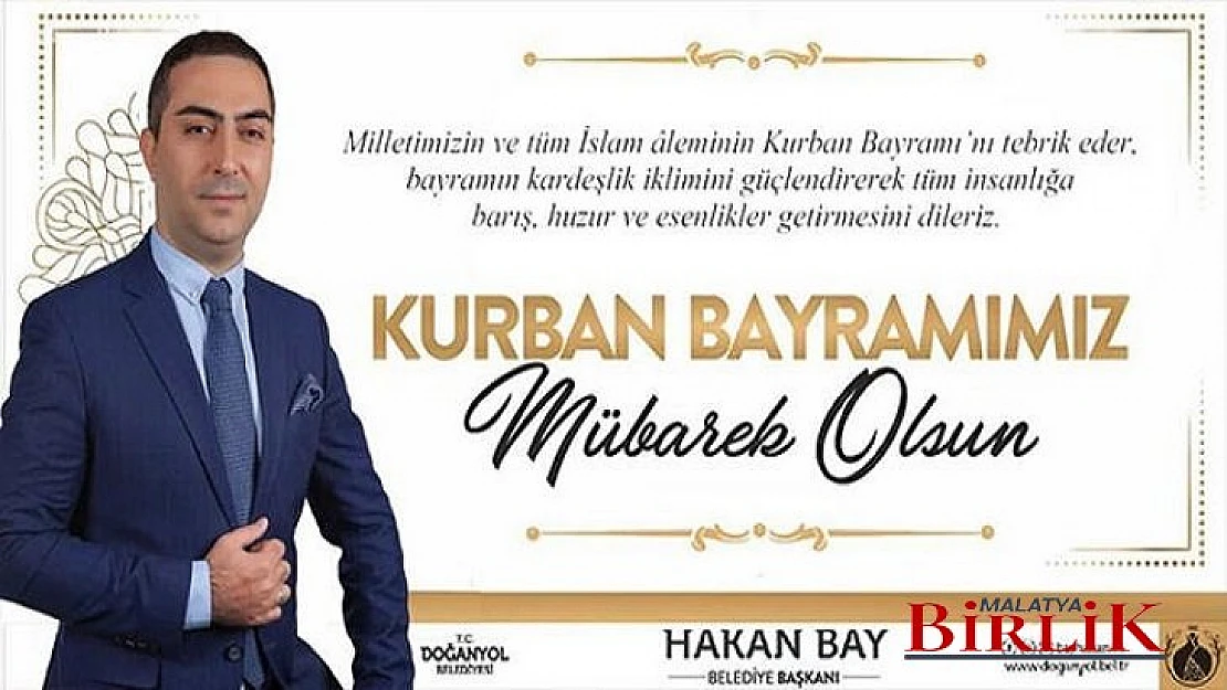 Belediye Başkanı Hakan Bay'dan Kurban Bayramı Mesajı