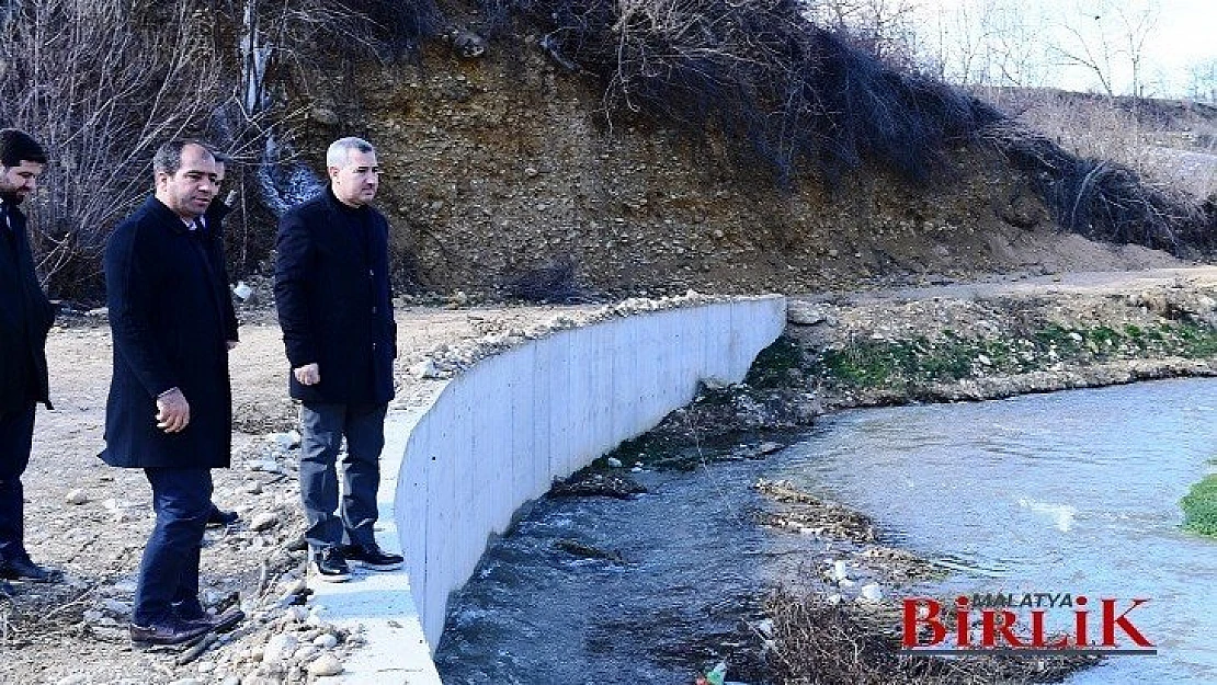 Beylerderesi İle Çırmıhtı Arasındaki Dere Yatağı Islah Edilerek
