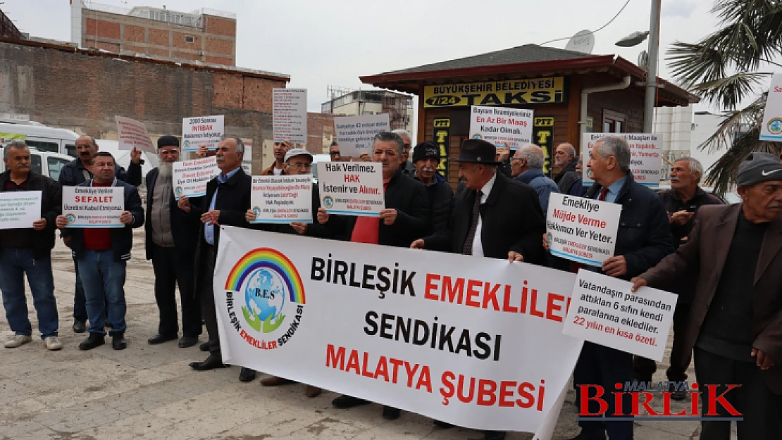 Birleşik Emekliler Sendikasından Basın Açıklaması