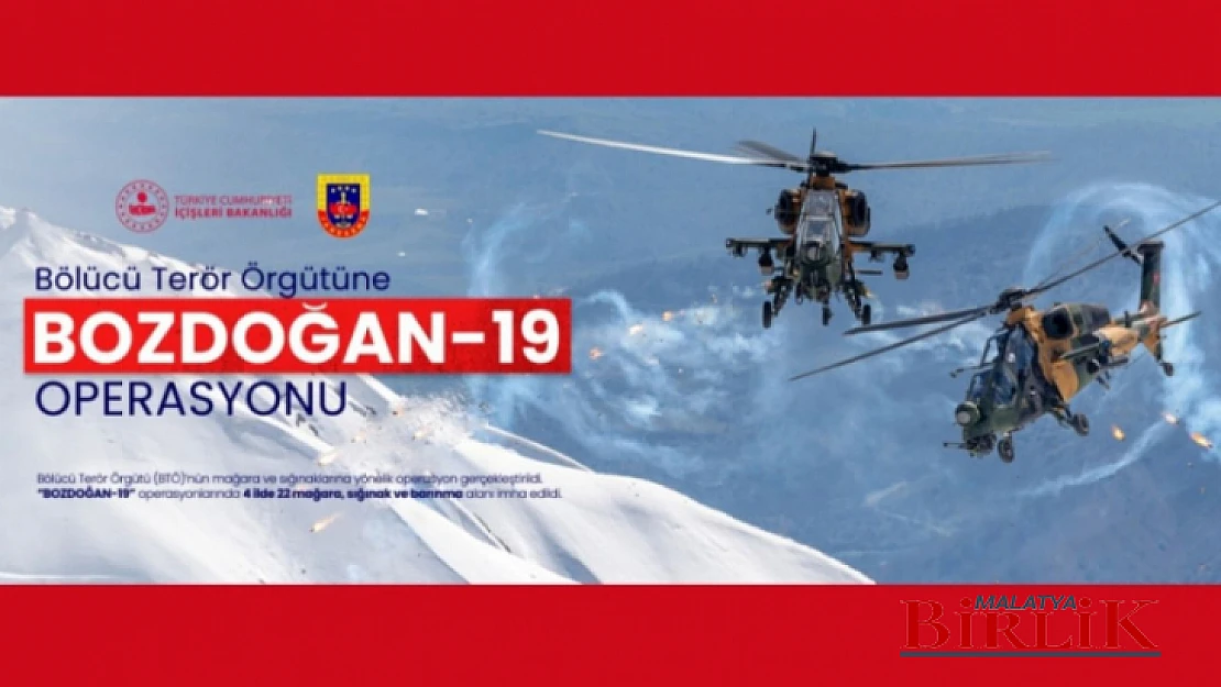 Bozdoğan-19 Operasyonlarında Tonlarca Patlayıcı Ve Mühimmat Ele Geçirildi