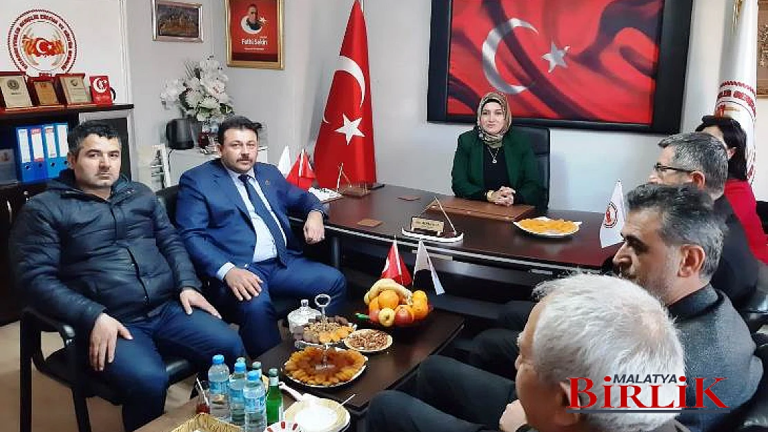 Büyük Birlik Partisi İl Teşkilatı'ndan Vatanseverler Derneğine Ziyaret