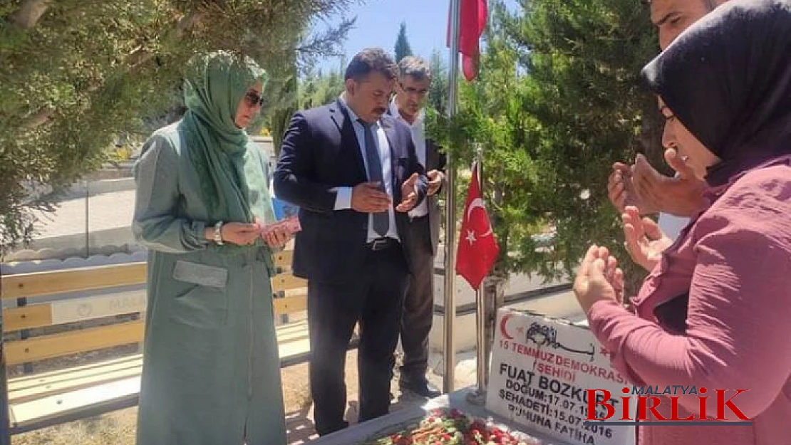 Büyük Birlik Partisi Malatya İl Başkanı Karaman, Şehitleri Unutmadı