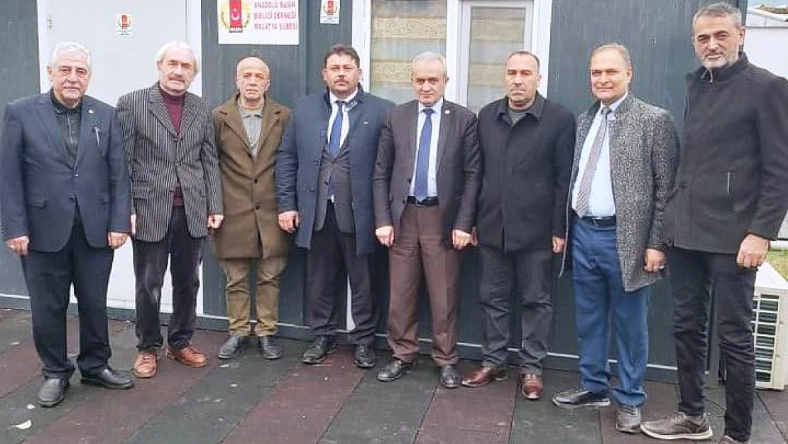 Büyük Birlik Partisi'nden Anadolu Basın Birliğine Ziyaret