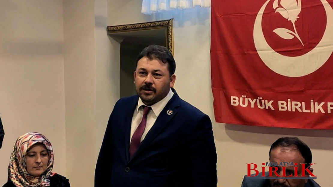 Büyük Birlik Partisinden Birlik ve Beraberlik Mesajı