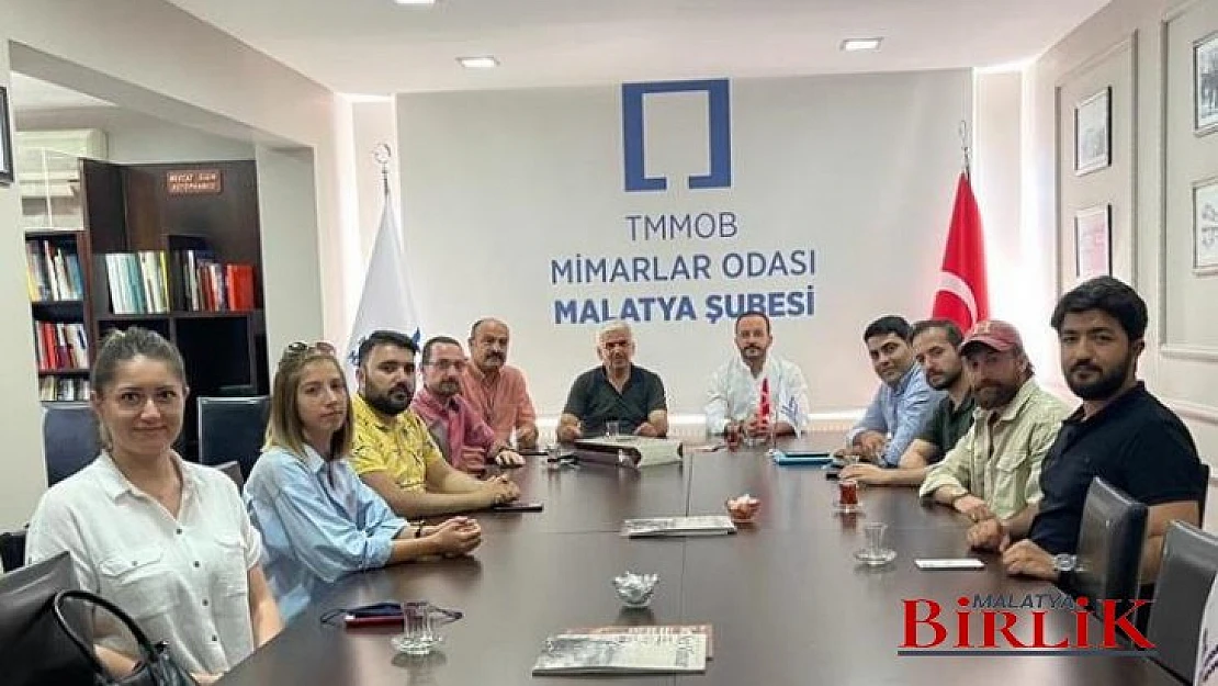 Büyük Birlik Partisinden Malatya Mimarlar Odası'na Ziyaret