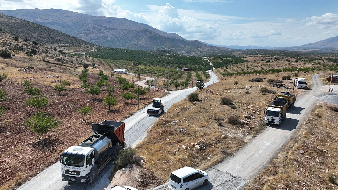 Büyükşehir Belediyesi Gözene Mahallesi'nde Yol Çalışmalarına Başladı