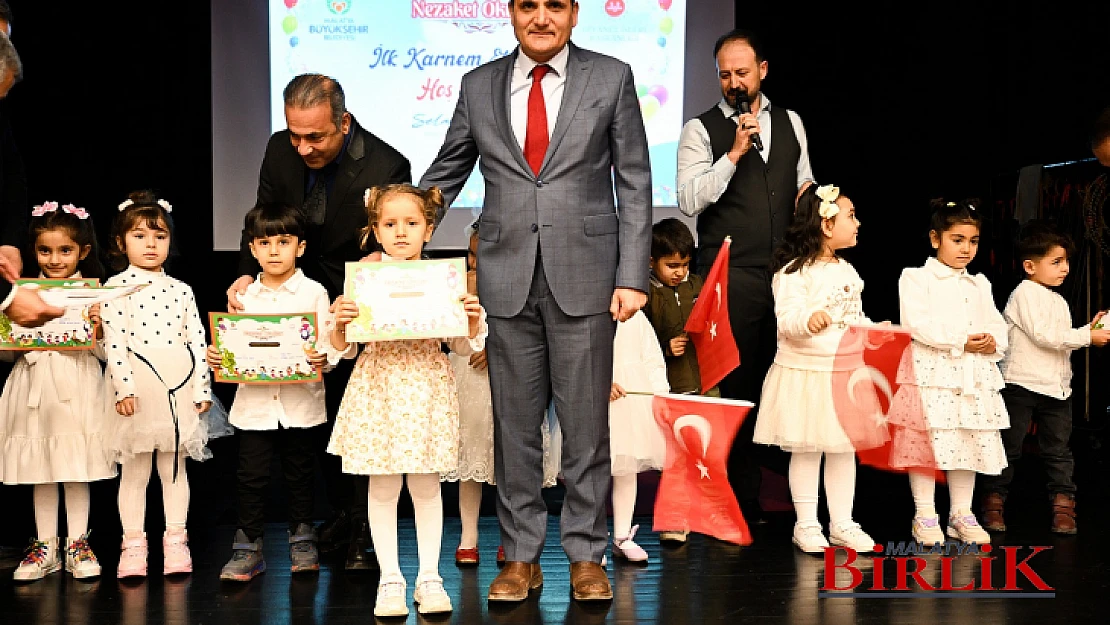 Büyükşehir Belediyesi Nezaket Okullarından İlk Karnem Etkinliği