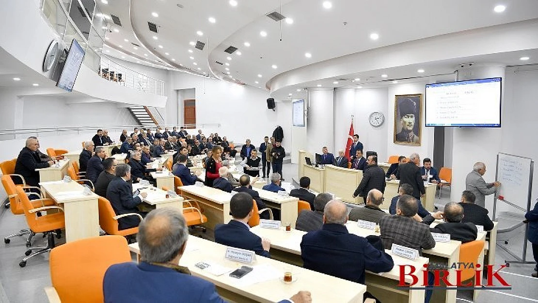 Büyükşehir Belediyesi Ocak Ayı Meclis Toplantısı Yapıldı