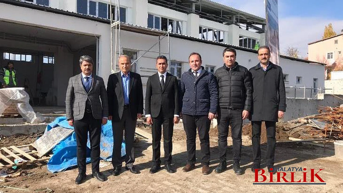 Büyükşehir Belediyesinden Arguvan İlçesine 500 Seyirci Kapasiteli Spor Salonu