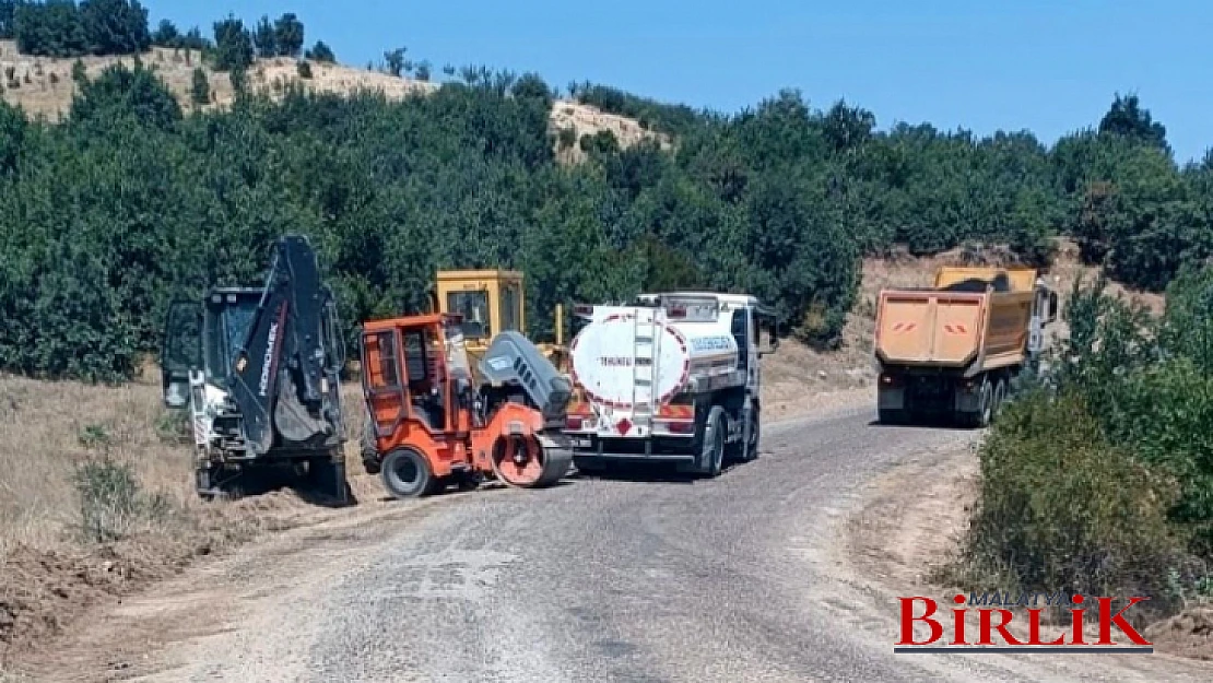 Büyükşehir'den Kocaözü ve Girmana mahallelerinde Yol Çalışmaları