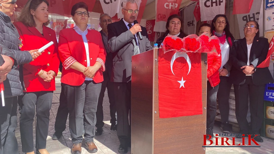 CHP Arguvan Güllü Tuncer'i Unutmadı