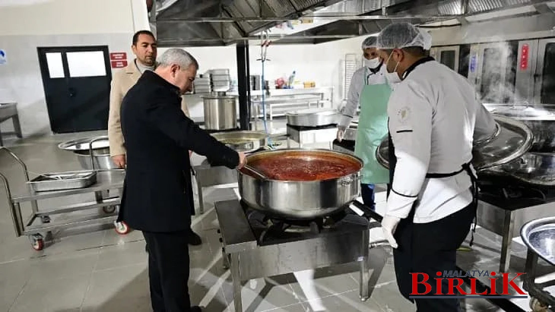 Çınar, Yemek Fabrikamız Malatya'ya Hayırlı Olsun