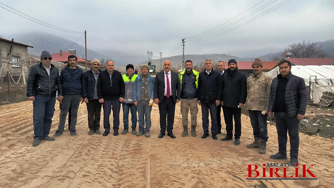 Doğanşehir Belediyesi Çalışmalarına Devam Ediyor 