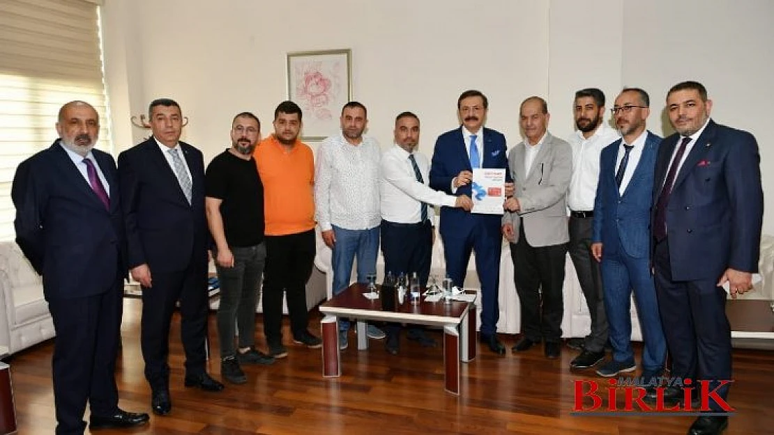 Eğitim Kart Projesi TOBB Başkanı'na Sunuldu
