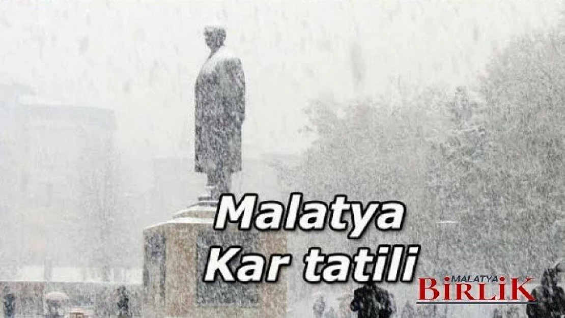 Eğitime Kar Tatili...