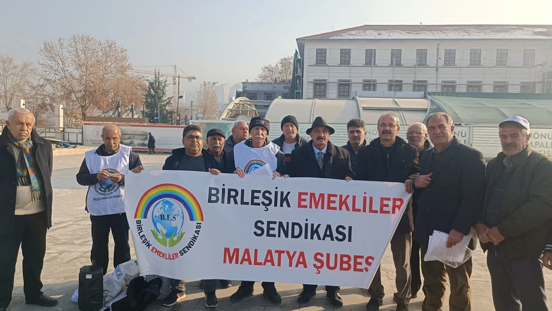 Emekli Derneklerden Basın Açılaması 