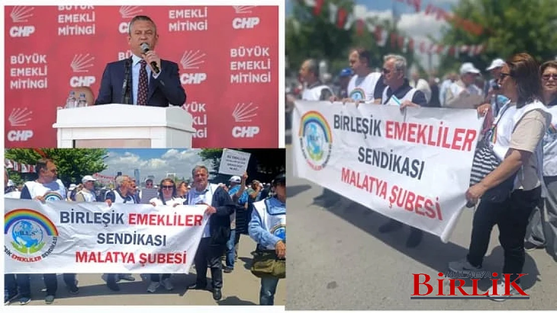 Emekliler Mitinginde Özgür Özel 15 Maddelik Emeklilik Paketini Açıkladı