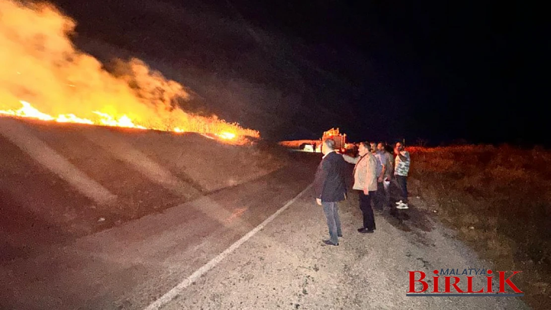 Fendoğlu, büyüyen yangının söndürülmesi çalışmalarını takip etti